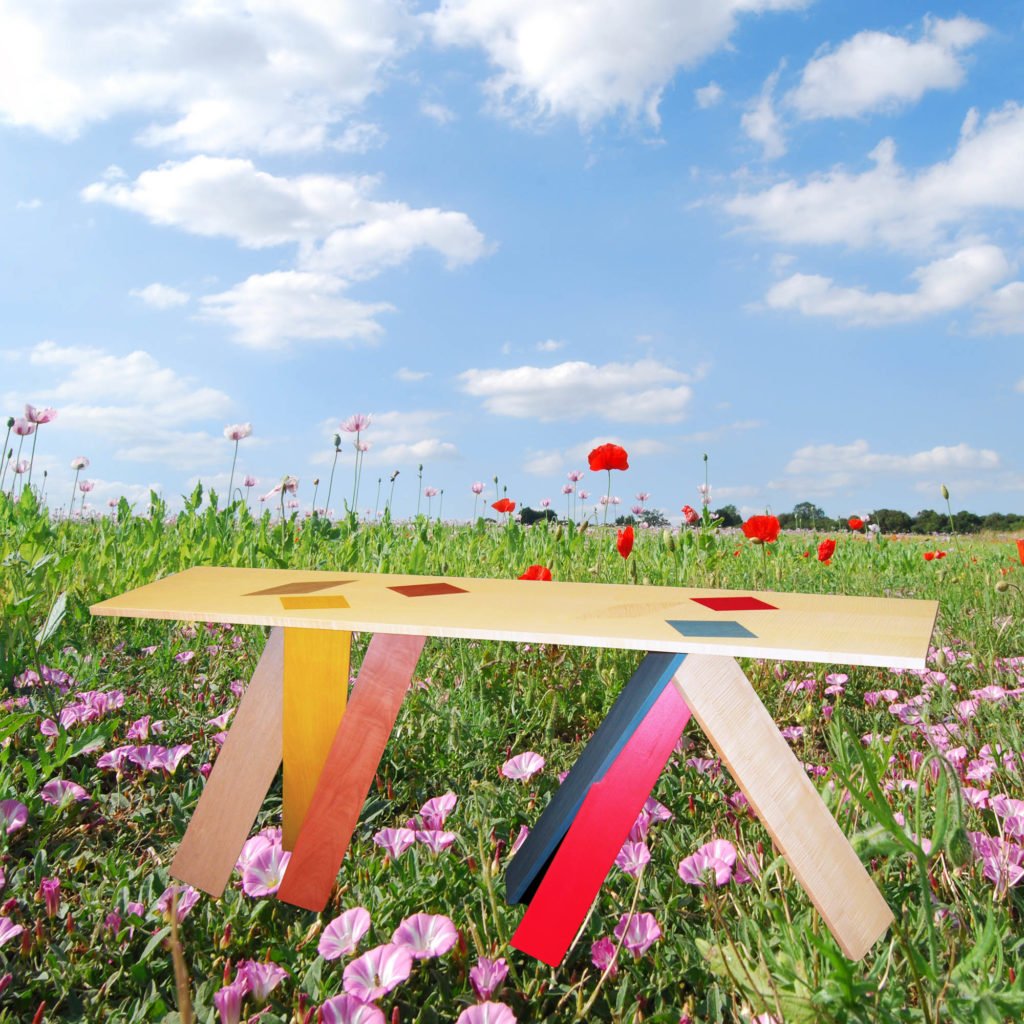 Table in Landscape Print